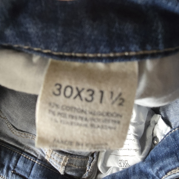 BKE Payton Bootcut Size 30R Medium Wash Distressed Low Rise Women’s Jeans - Picture 8 of 10